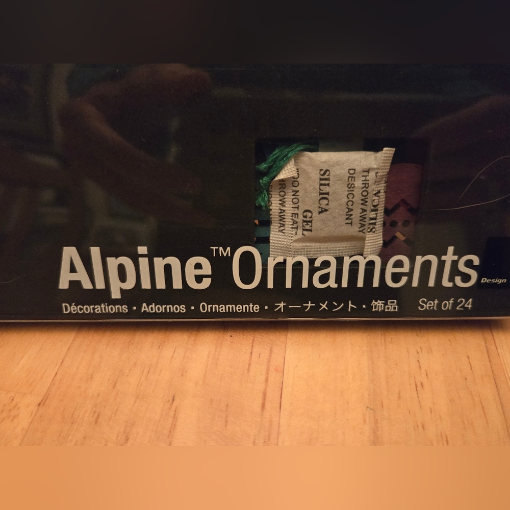 Alpine Ornaments Collection - multi colored